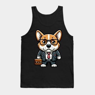 corgi corporate Tank Top